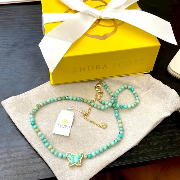 Kendra Scott Beaded Lillia Necklace - Picture 1 of 3
